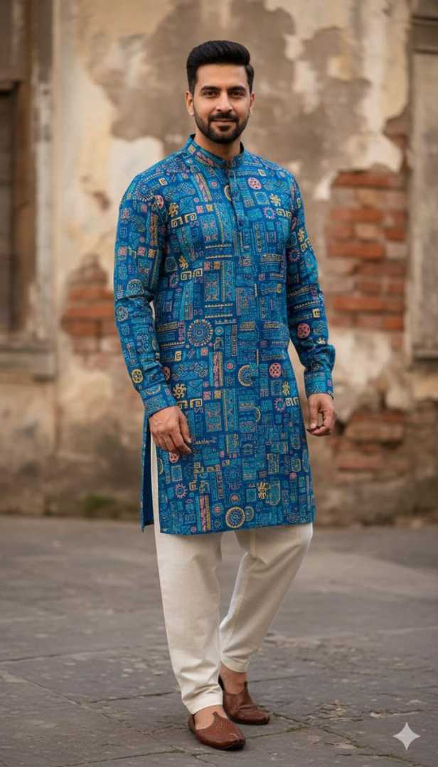 আড়ং,কটন,ডিজিটাল,প্রিন্ট,পাঞ্জাবি